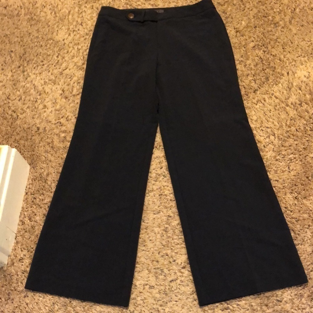 Woman’s George ME, size 8 Navy Blue Wide legged dress trouser. career, on trend